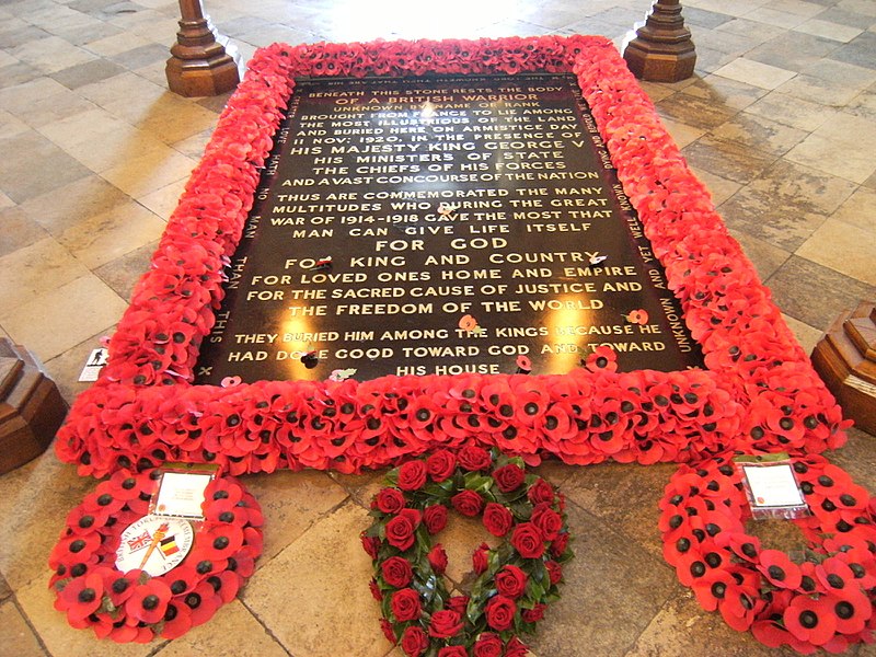 Tomb of the Unknown Warrior. Westminster Abbey