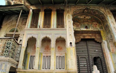 Shekhawati, India. Abandoned Mansions