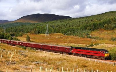 Take a tour of Scotland on this luxurious train