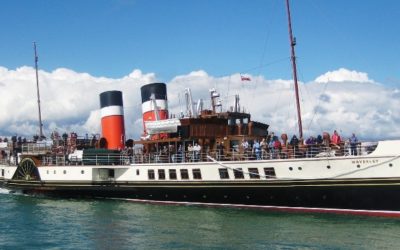 Take a trip on the last seagoing paddle steamer in the world