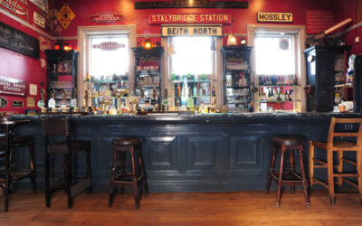 Stalybridge Station. The Buffet Bar