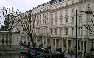 The Fake House at Leinster Gardens, London