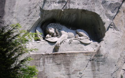 Dying Lion Monument, Lucerne, Switzerland