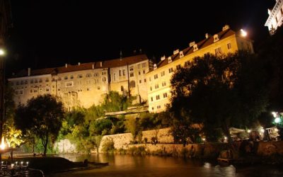 Český Krumlov Castle. And Bears