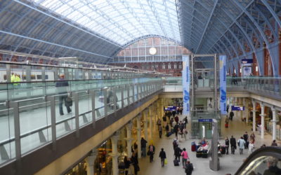 Pianos at St Pancras