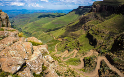 The Sani Pass, South Africa